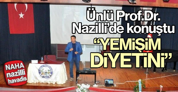 Gürkan Kubilay “Yemişim Diyetini” dedi