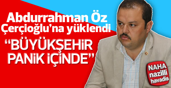 Abdurrahman Öz Nazilli'de konuştu