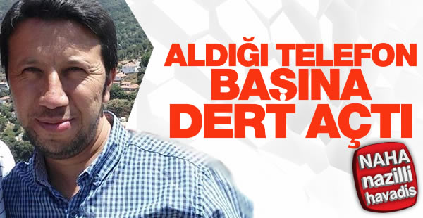 Aldığı telefon başına dert açtı