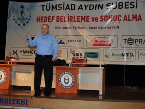 TÜMSİAD, Oğuz Saygın’ı Aydınlılarla Buluşturdu