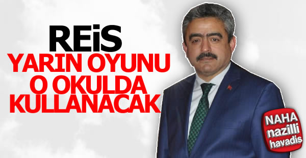 Alıcık o okulda oy kullanacak