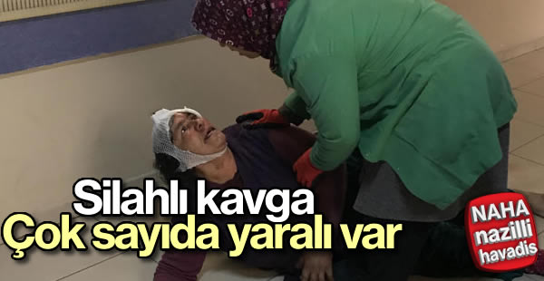 Silahlı kavga: 6 yaralı