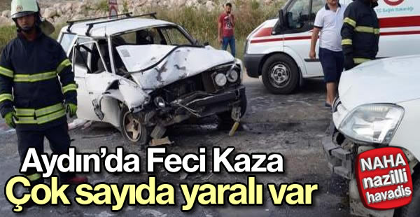 Aydın'da feci kaza