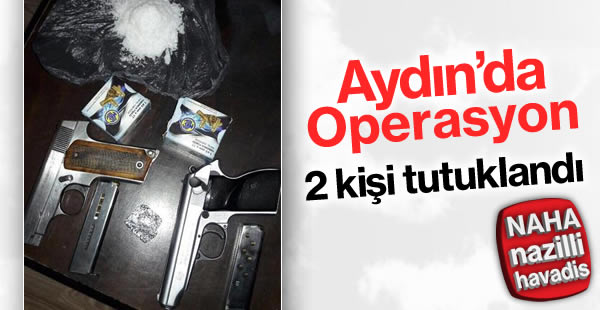 Uyuşturucu operasyonunda 2 tutuklama