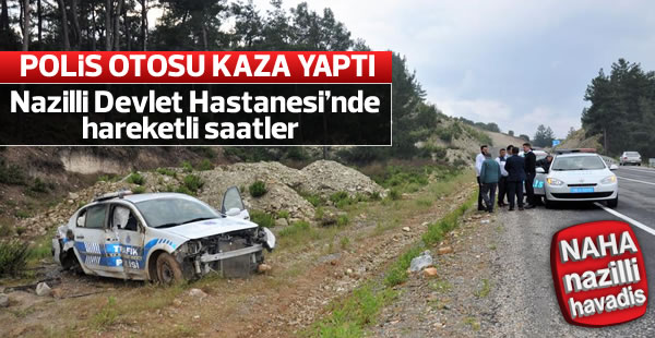 Polisleri hava yastığı ve emniyet kemeri korudu