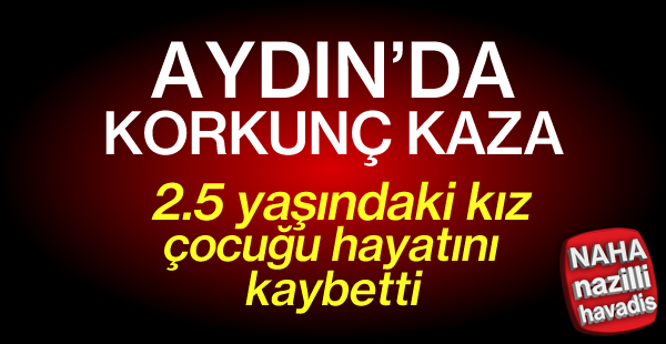 Aydın'da feci kaza