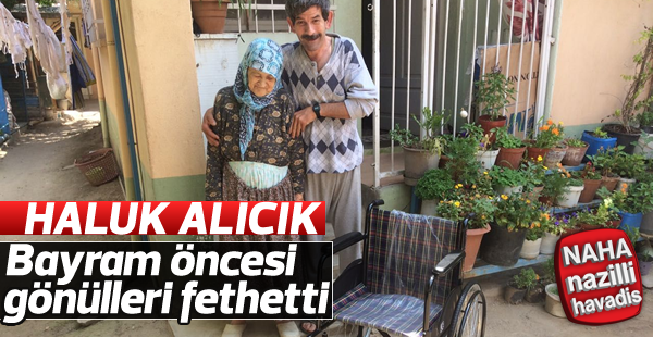 Haluk Alıcık bayram öncesi gönülleri fethetti