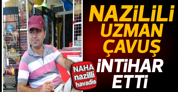 Nazillili asker intihar etti