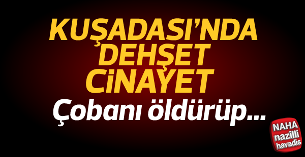 Çobanı öldürüp keçileri çalmışlar