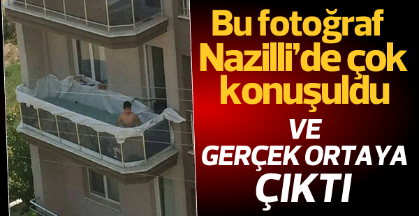 Nazilli'de çekildiği iddia edilen fotoğraf ile ilgili gerçek ortaya çıktı