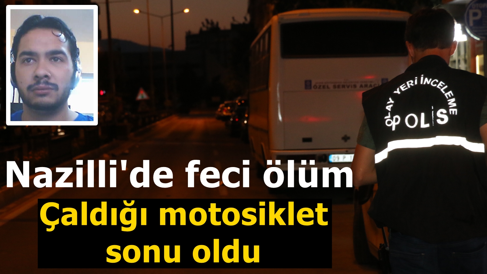 Çaldığı motosikletle kaza yapan genç öldü