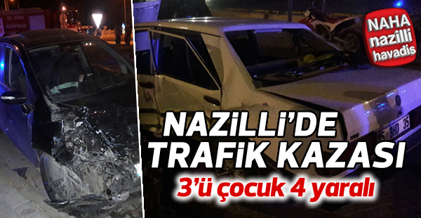 Nazilli'de trafik kazası