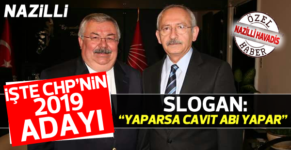 CHP'nin 2019 adayı Cavit Yenipazarlı