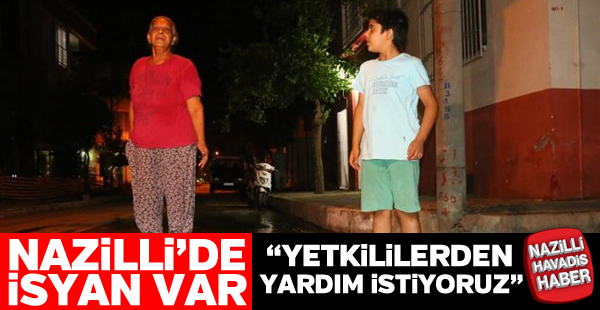 Nazilli'de halkın bitmeyen ASKİ isyanı