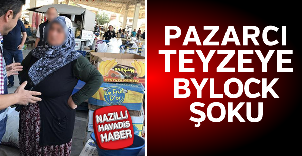 Pazarda sebze satarken FETÖ'den gözaltına alındı