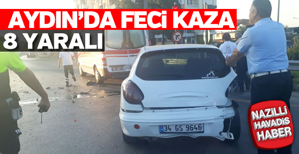 Aydın'da feci kaza