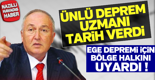 Deprem uzmanı Ahmet Ercan'dan flaş açıklama