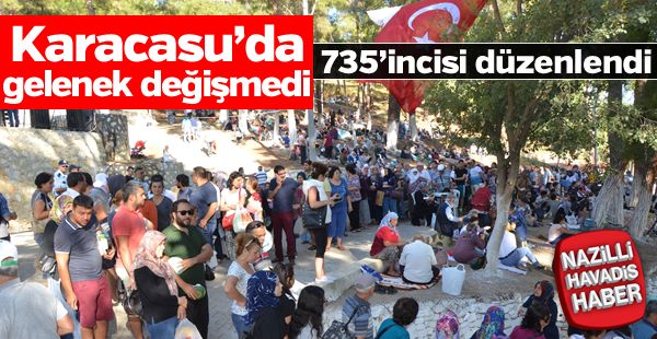 Karacasu'da "Dedebağ Keşkek Hayrı"