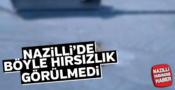 Nazilli'de mazgallar çalınıyor