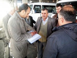 Turgut’tan Minibüsçü Esnafına Ziyaret