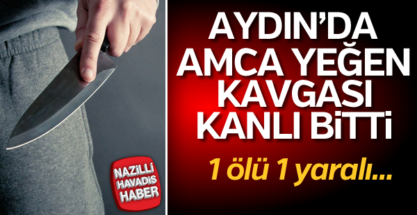 Aydın'da bıçaklı kavga: 1 ölü, 1 yaralı