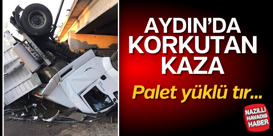 Aydın'da korkutan kaza