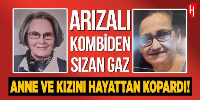 Evde cansız bulunan anne ve kızı Aydın'da toprağa verildi