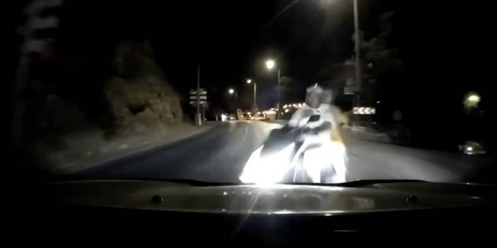 İki kişinin hayatını kaybettiği kazanın görüntüleri ortaya çıktı!