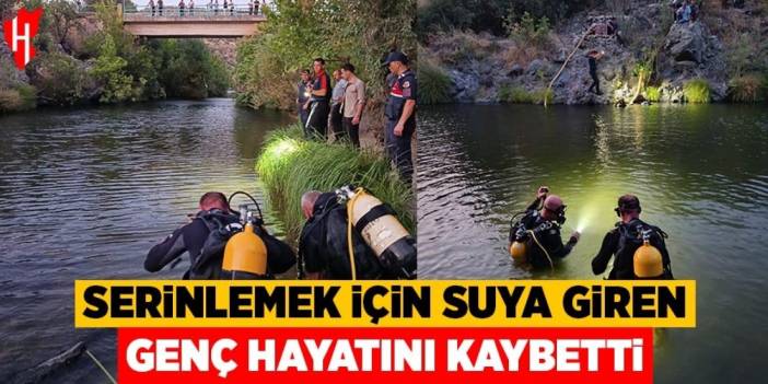 Serinlemek için suya giren genç hayatını kaybetti