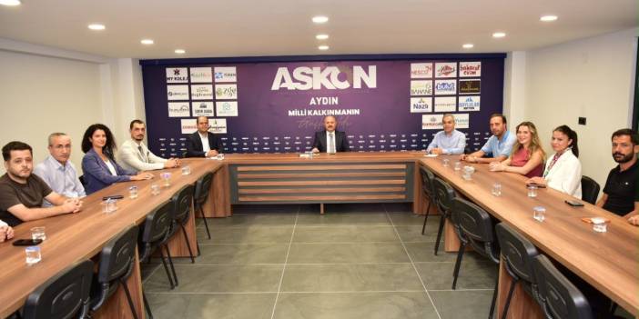 Aydın Valisi Varol'dan ASKON Aydın Şubesine ziyaret
