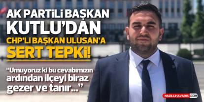 Başkan Kutlu : “Gülmekten başka bir şey yapamıyoruz”