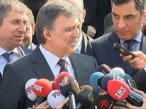 ABDULLAH GÜL’DEN MUHABİRE TEPKİ