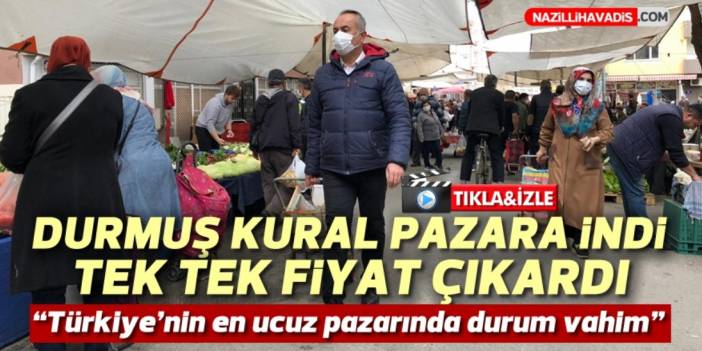 Pazar fiyatları cep yakıyor